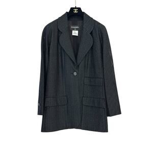 Chanel Resort 2014 Iridescent Tweed Blazer Size 48